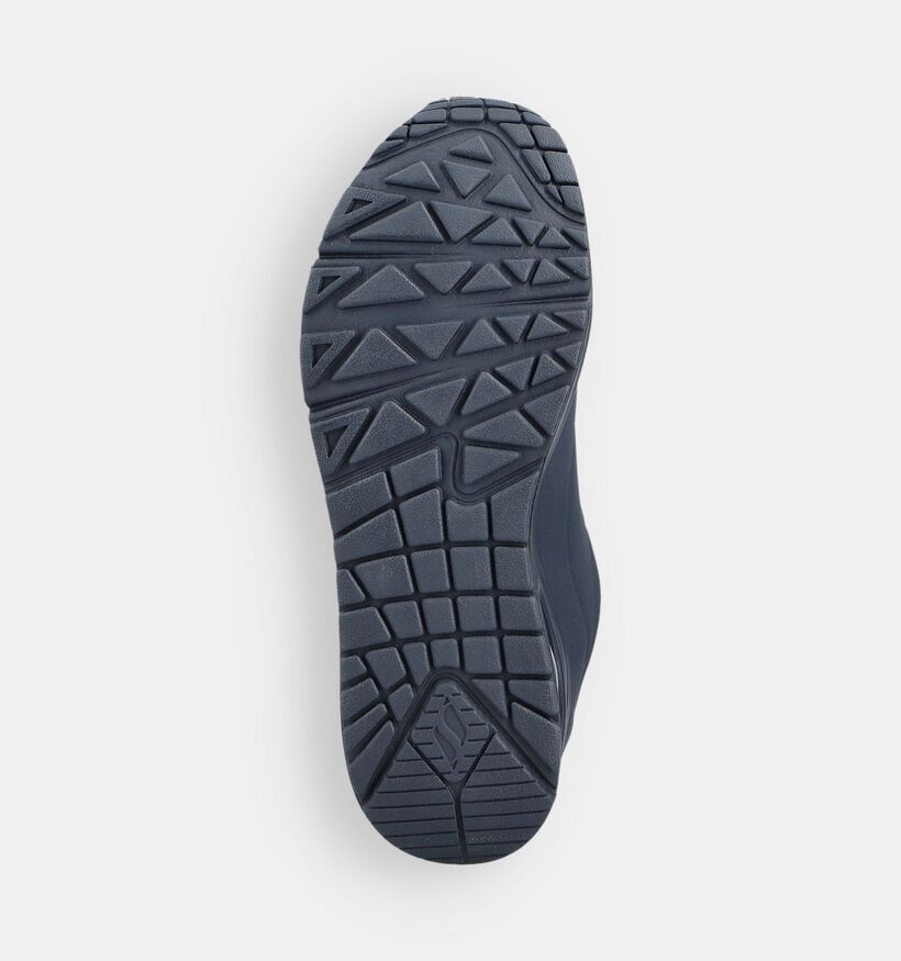 Skechers Uno Stand On Air Blauwe Sportieve Sneakers voor dames (360905) - geschikt voor steunzolen