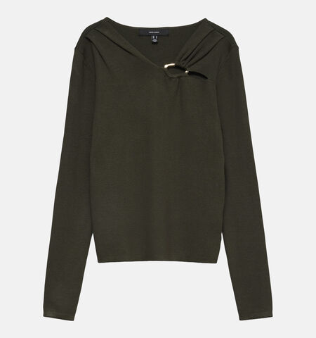 Vero Moda Pulls Noir/Marron/Vert