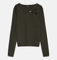 Vero Moda Jain Buckle Pull en Vert kaki pour femmes (379683)