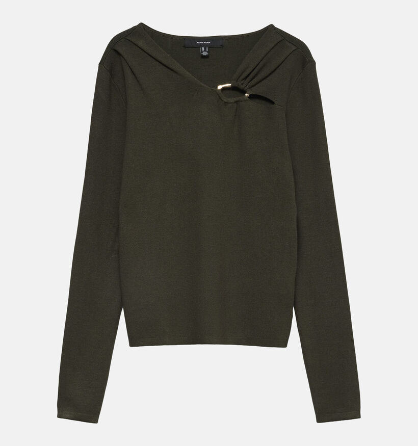 Vero Moda Jain Buckle Pull en Vert kaki pour femmes (379683)