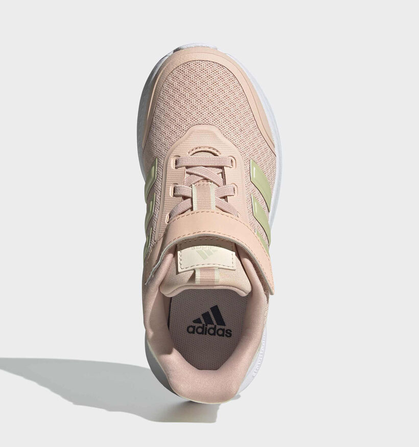 Adidas Baskets basses en Rose pour filles (372655) - pour semelles orthop&eacute;diques