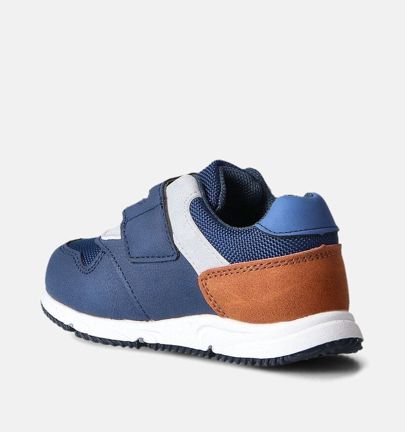 Milo & Mila Dino Chaussures pour bébé  en Bleu pour filles, garçons (354451)
