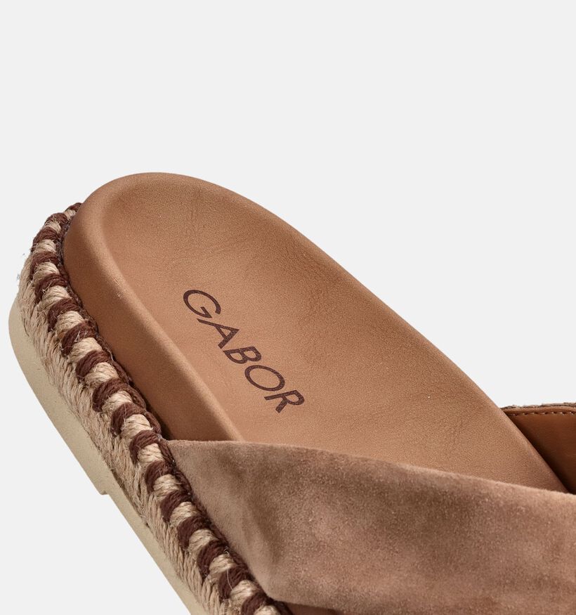 Gabor Bruine Slippers voor dames (371217)