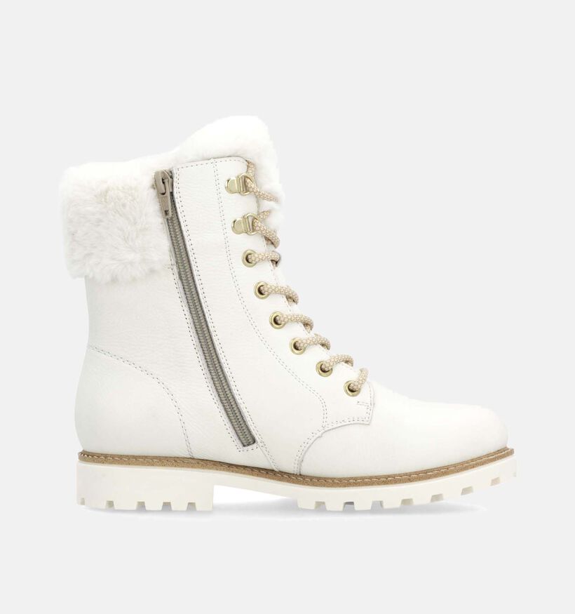 Remonte Boots à lacets en Blanc pour femmes (347242)