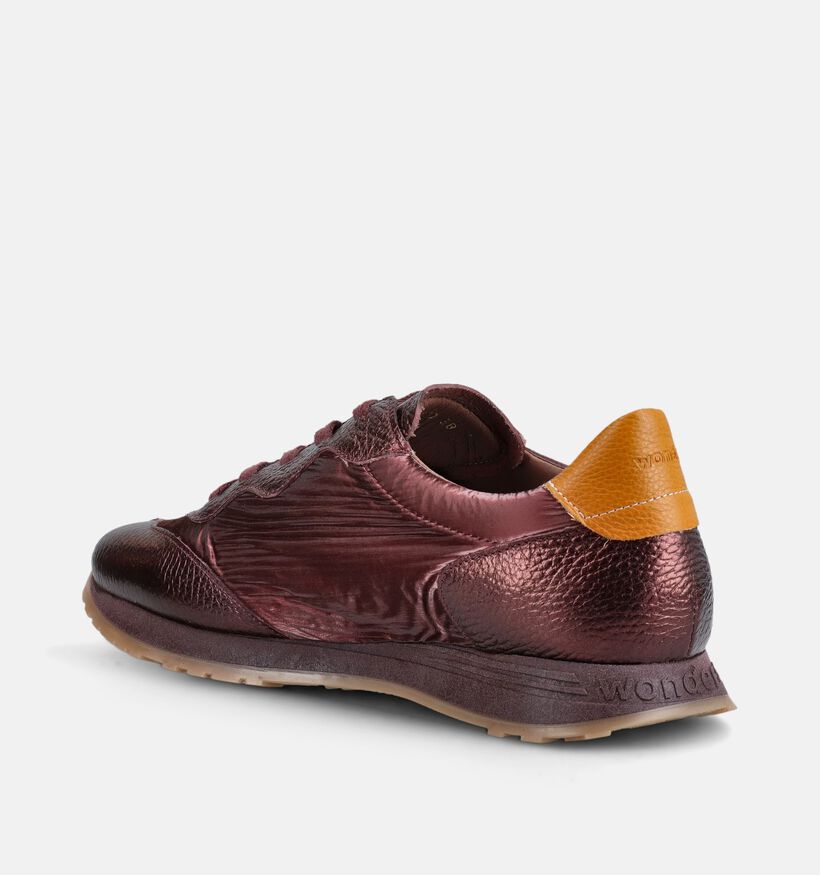 Wonders Bordeaux Sneakers voor dames (381446) - geschikt voor steunzolen