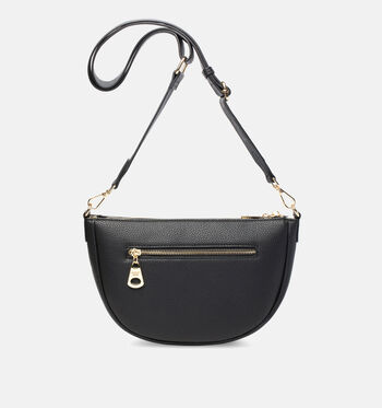 Laurent David Crossbody tassen Zwart/Goud/Cognac