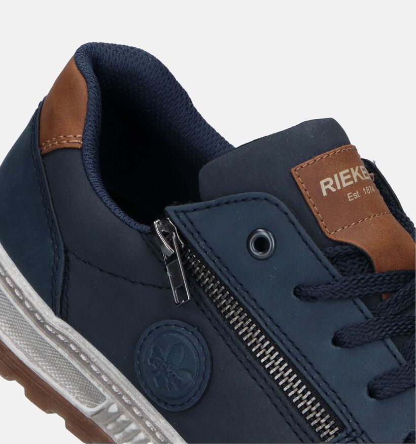 Rieker Blauwe Veterschoenen voor heren (344396)