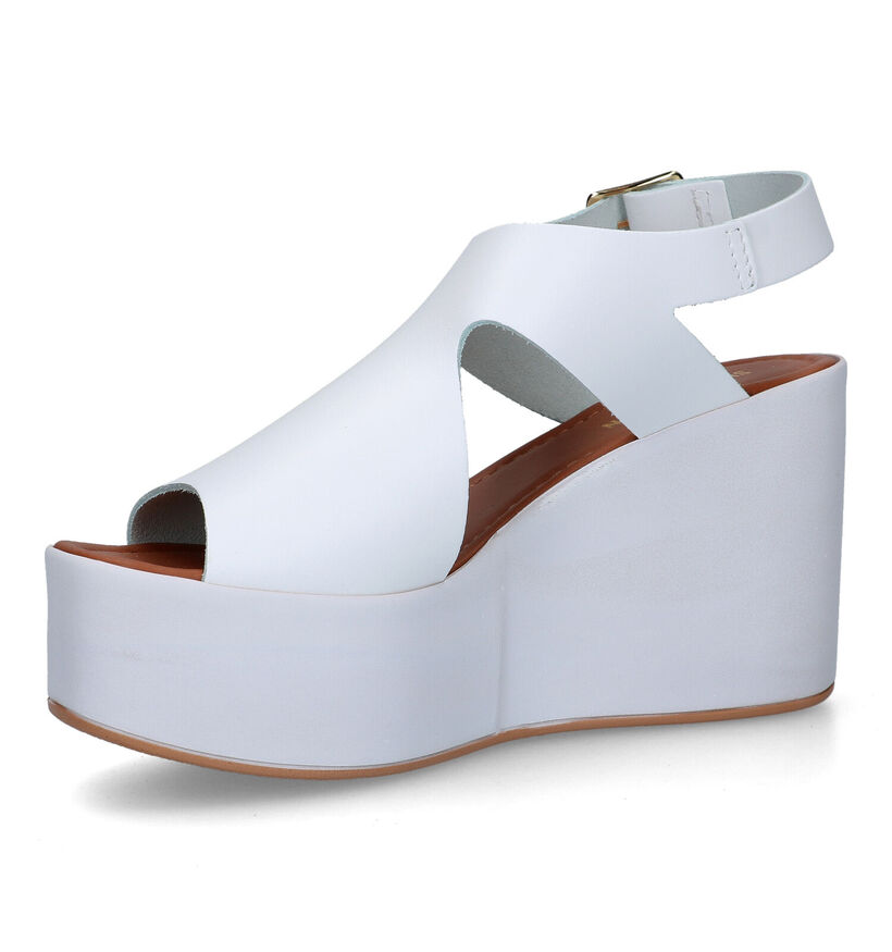 Sweet Lemon Ijox Sandales compensé en Noir pour femmes (342539)