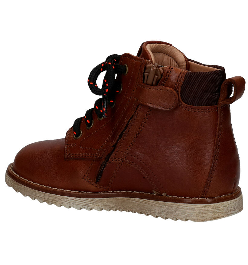 FR By Romagnoli Cognac Boots in leer (282922)