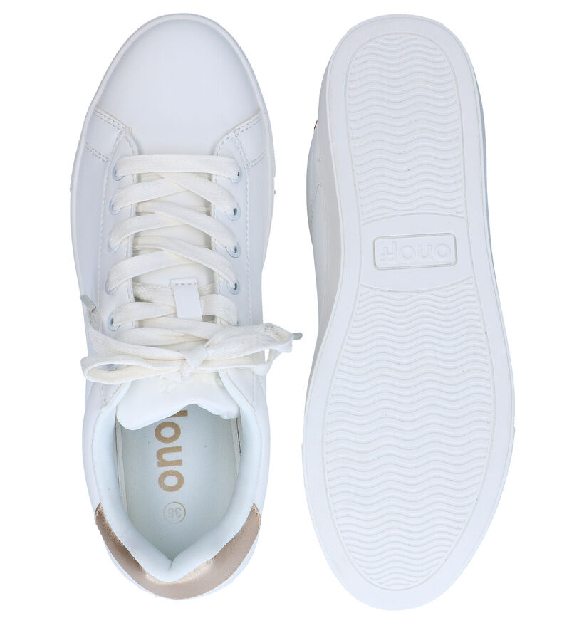 ONOFF Chaussures à lacets en Blanc en simili cuir (291442)