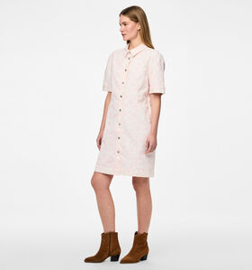 Pieces Salume Beige Hemdjurk voor dames (352467)