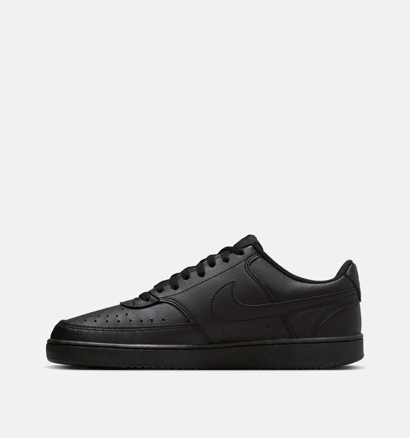 Nike Court Vision Low Next Nature Zwarte Sneakers voor jongens, heren (343756)