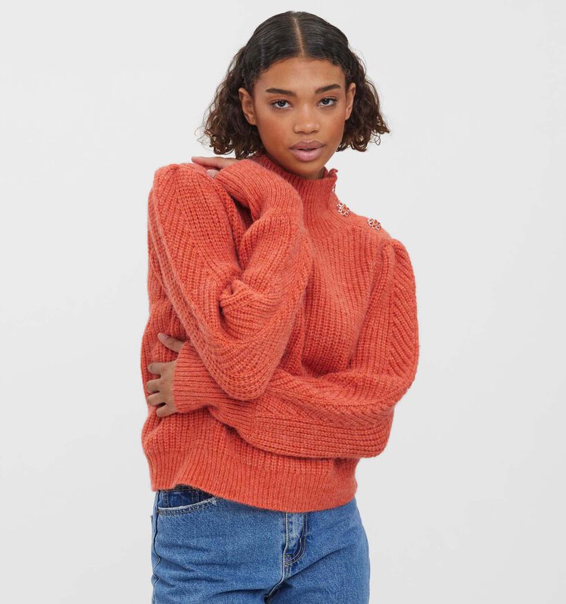 Vero Moda Elke Oranje Trui (318408)