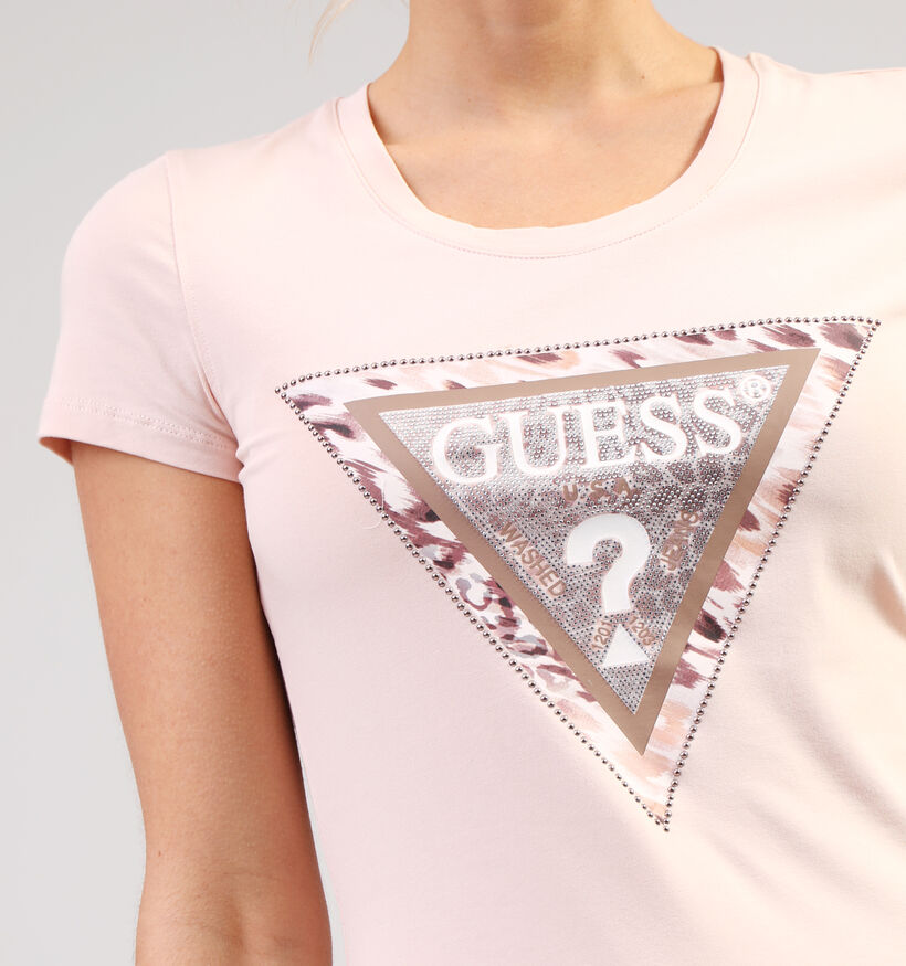Guess Roze T-shirt voor dames (352974)