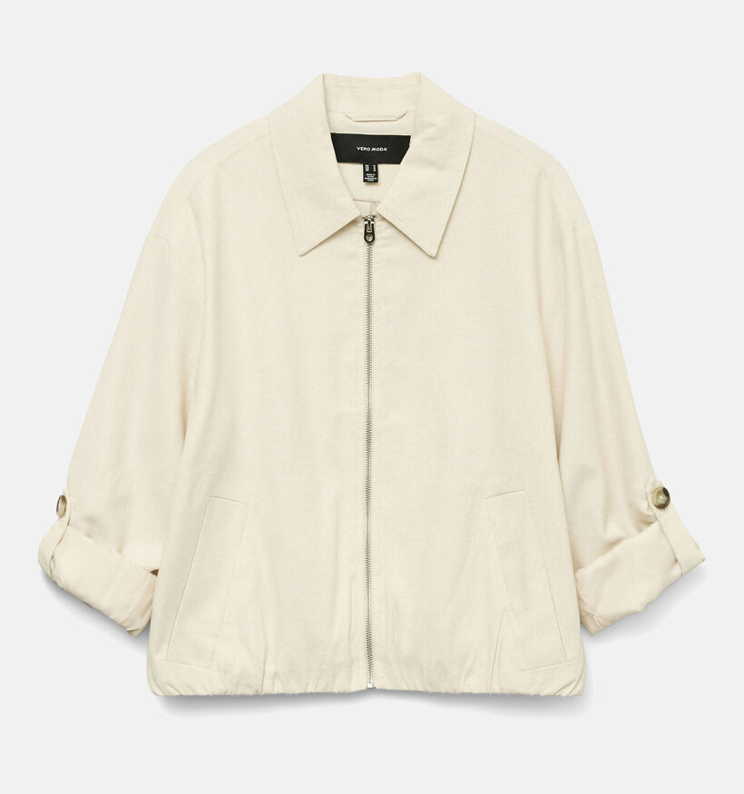 Vero Moda WANNA Manteau Court en Beige pour femmes (360078)