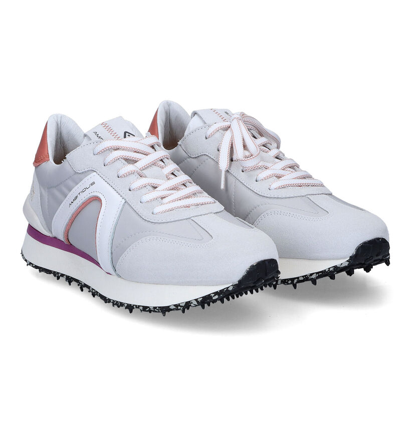 Ambitious Grijze Sneakers voor dames (309428) - geschikt voor steunzolen