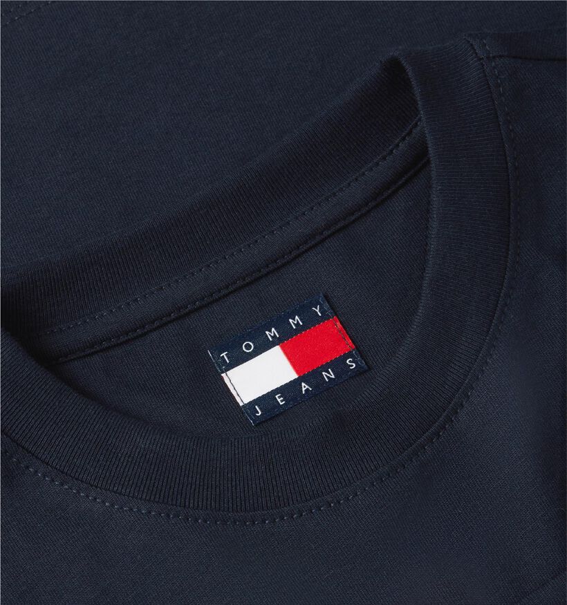 Tommy Hilfiger Reg Flag T-shirt en Bleu fonc&eacute; pour femmes (375854)
