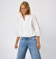 Sisters Point Gifa Blouse en Blanc pour femmes (386268)