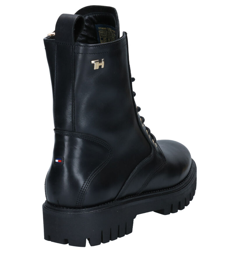 Tommy Hilfiger Bottines en Noir en cuir (279974)