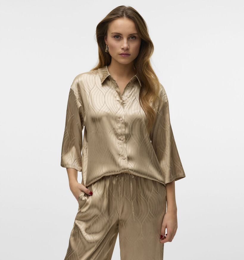 Vila Brielle Bronzen Hemd voor dames (353178)