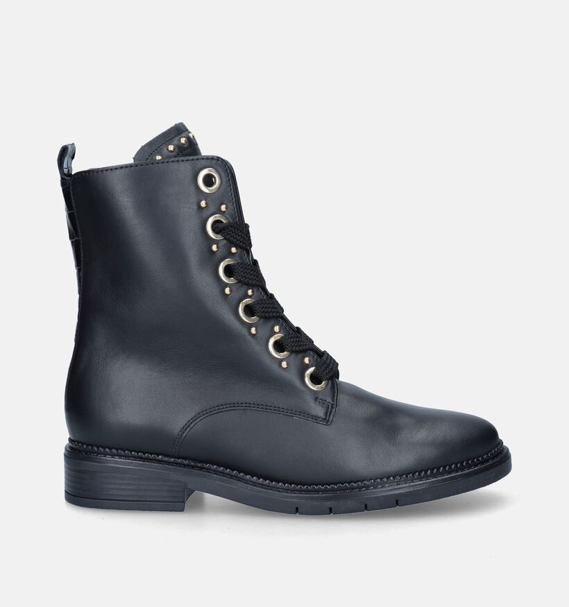 Gabor Comfort Zwarte Bottines voor dames (347068) - geschikt voor steunzolen