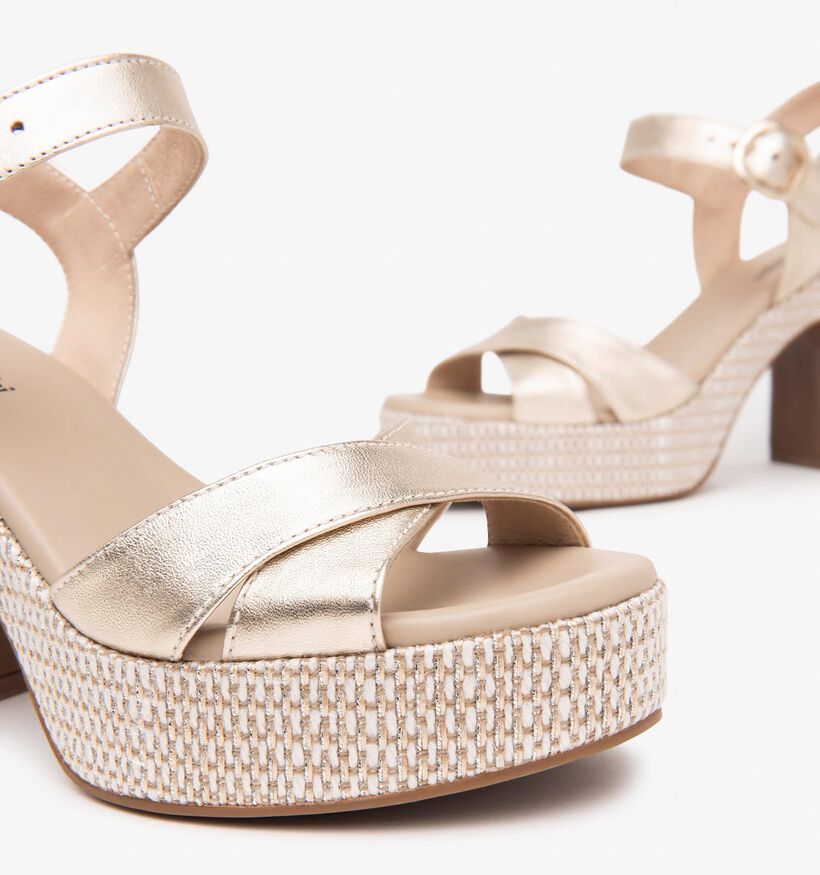 NeroGiardini Gouden Sandalen voor dames (356032)
