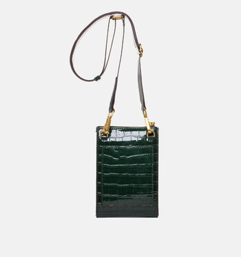 Laurent David Crossbody tassen Zwart/Bordeaux/Groen