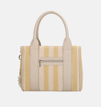 Charm London Handtassen Geel/Bruin