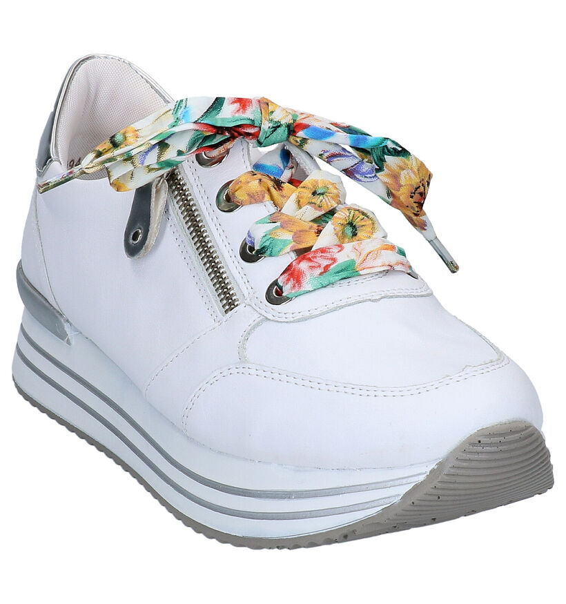 Remonte Chaussures à lacets en Blanc en cuir (266874)