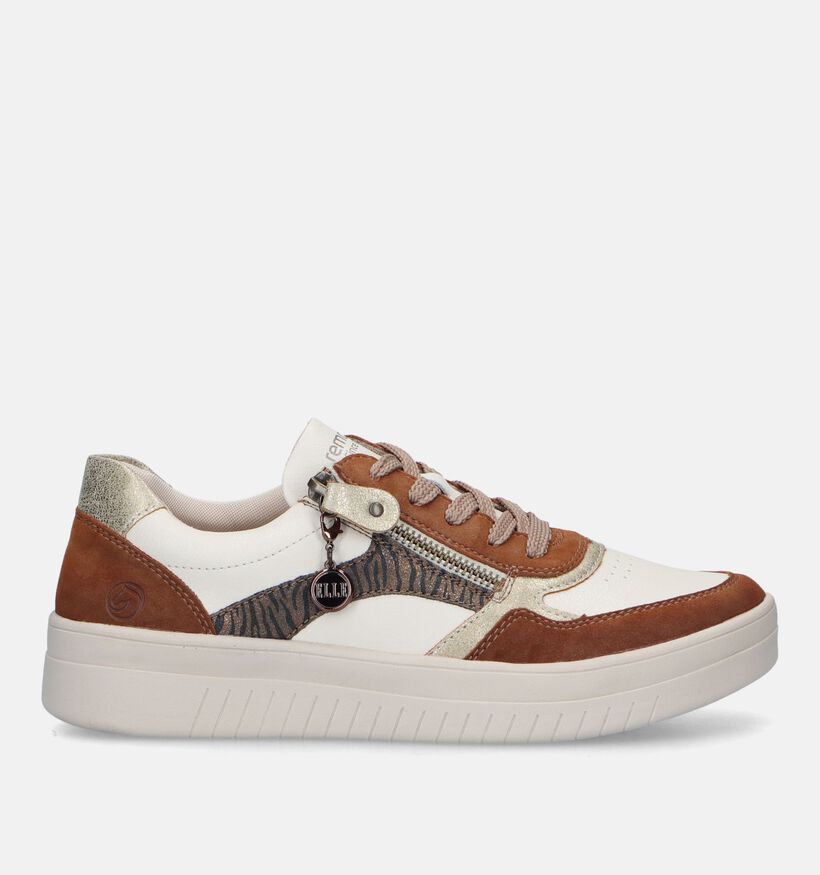 Remonte Witte Sneakers voor dames (351212) - geschikt voor steunzolen