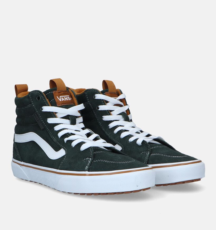 Vans Filmore Hi Vansguard Baskets de skate en Vert pour hommes (328125)