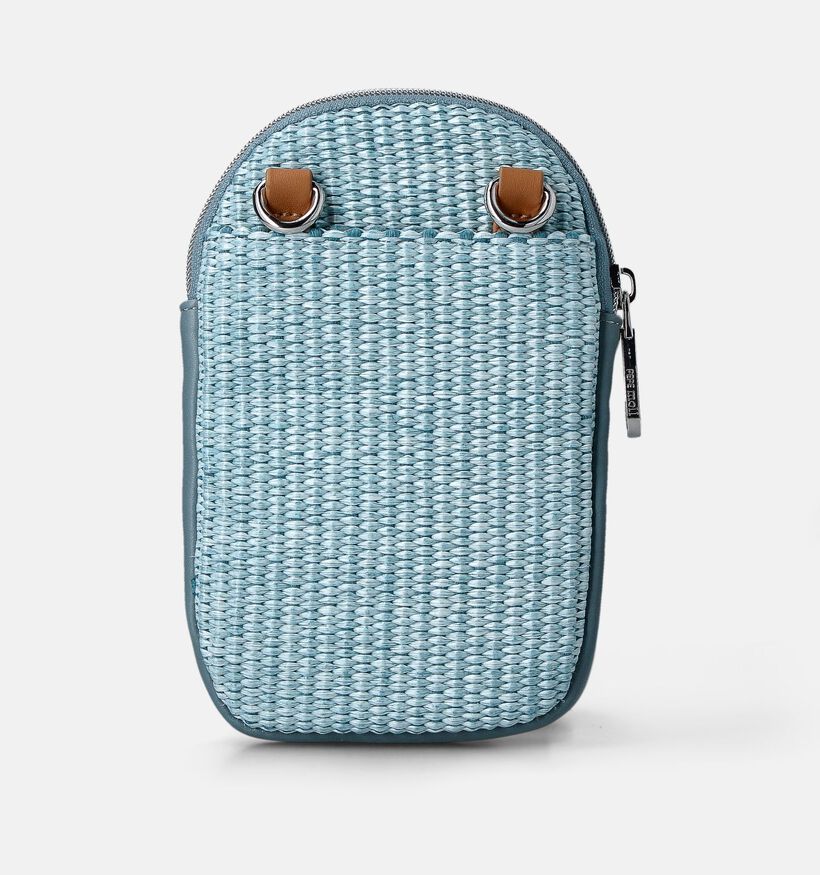 Pepe Moll Rafia Étui pour téléphone en Bleu pour femmes (359008)