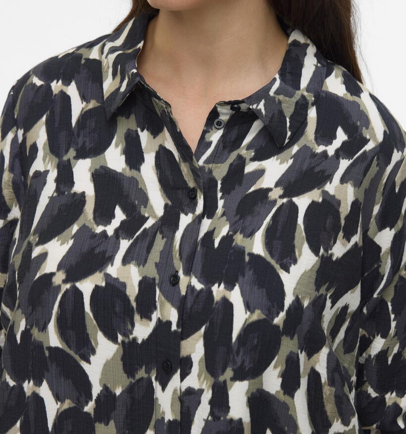 Vero Moda Curve Zwart Hemdkleedje voor dames (362599)