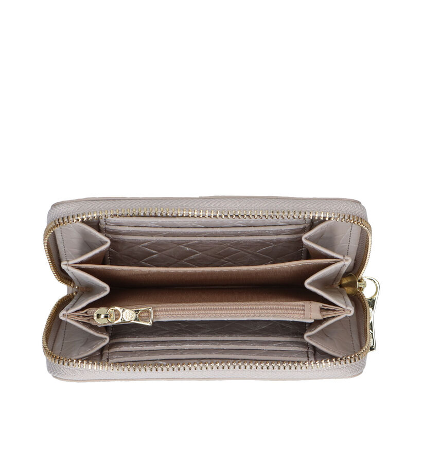 Kisses of Pearl Rachel Beige Ritsportemonnee in kunstleer (312400)