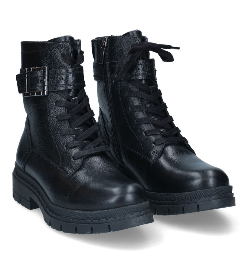 Tamaris Comfort Boots à lacets en Cognac en cuir (317977)