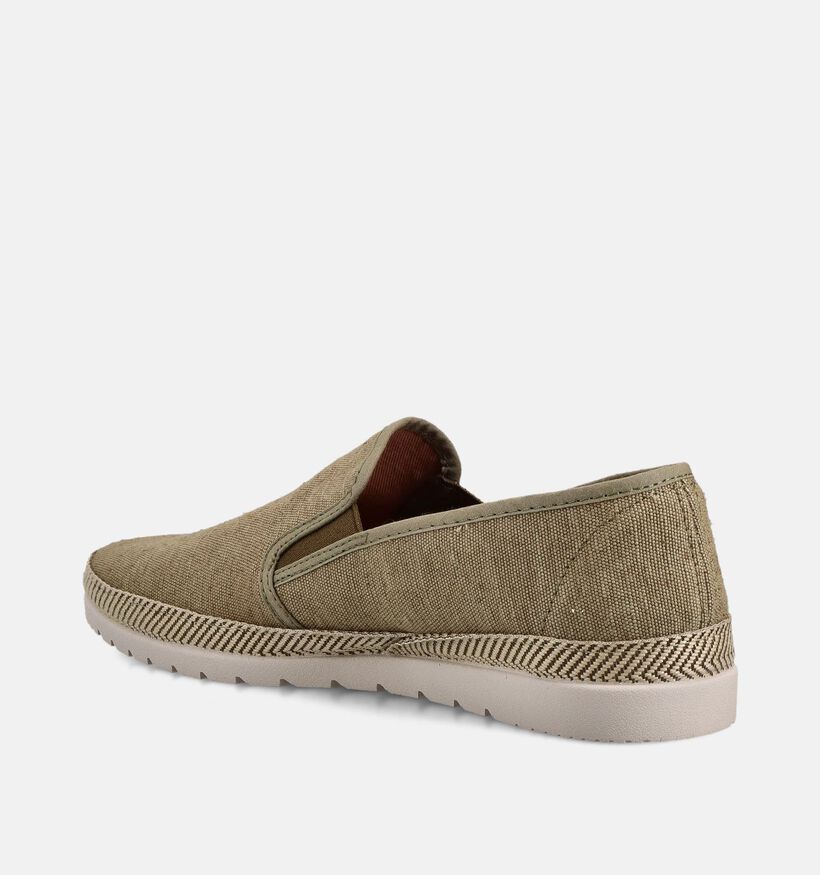 Verbenas Boris Mali Groene Espadrilles voor heren (370104)