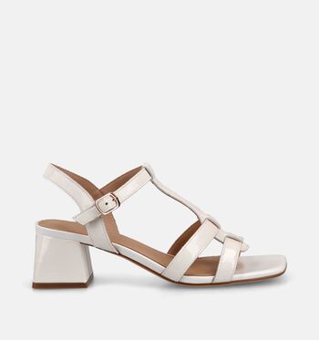 Regarde le Ciel Sandalen Wit/Geel