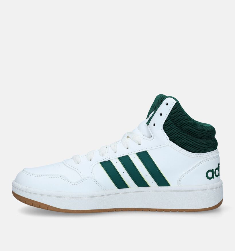 adidas Hoops 3.0 Mid Witte Sneakers voor dames (329409) - geschikt voor steunzolen
