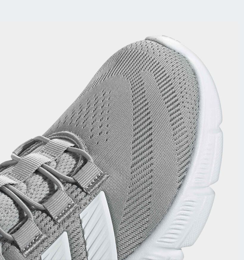 adidas Cloudfoam Flex Rapidfit Baskets en Gris pour hommes (372563) - pour semelles orthop&eacute;diques