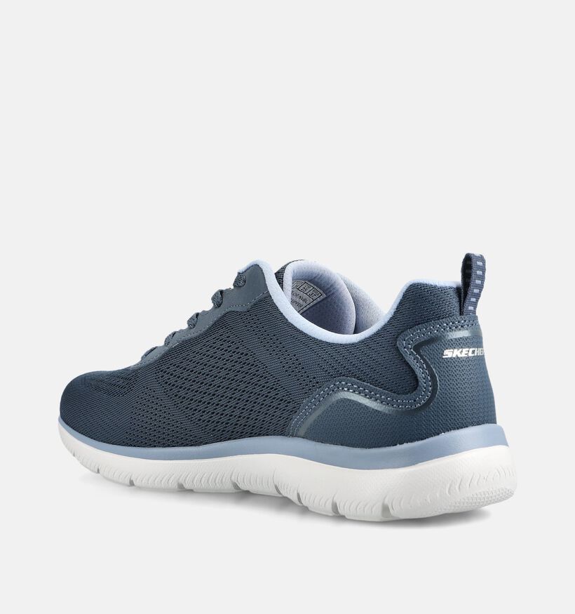 Skecher Summits Quiet Dream Blauwe Sneakers voor dames (376915)
