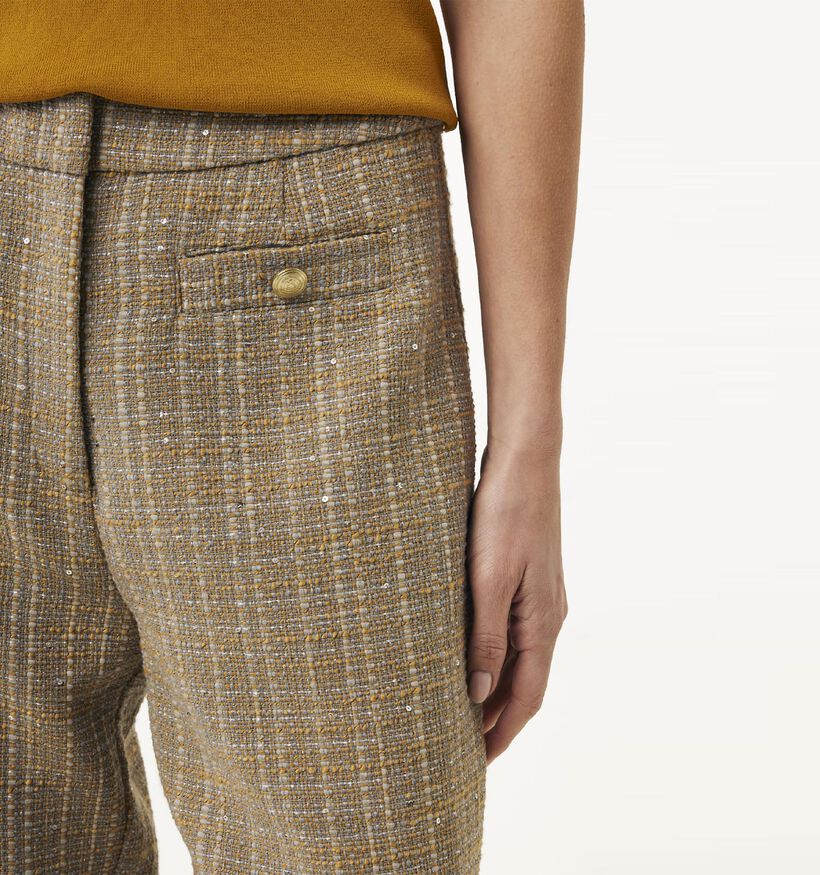 Mexx Bruine Geklede Broek voor dames (361061)