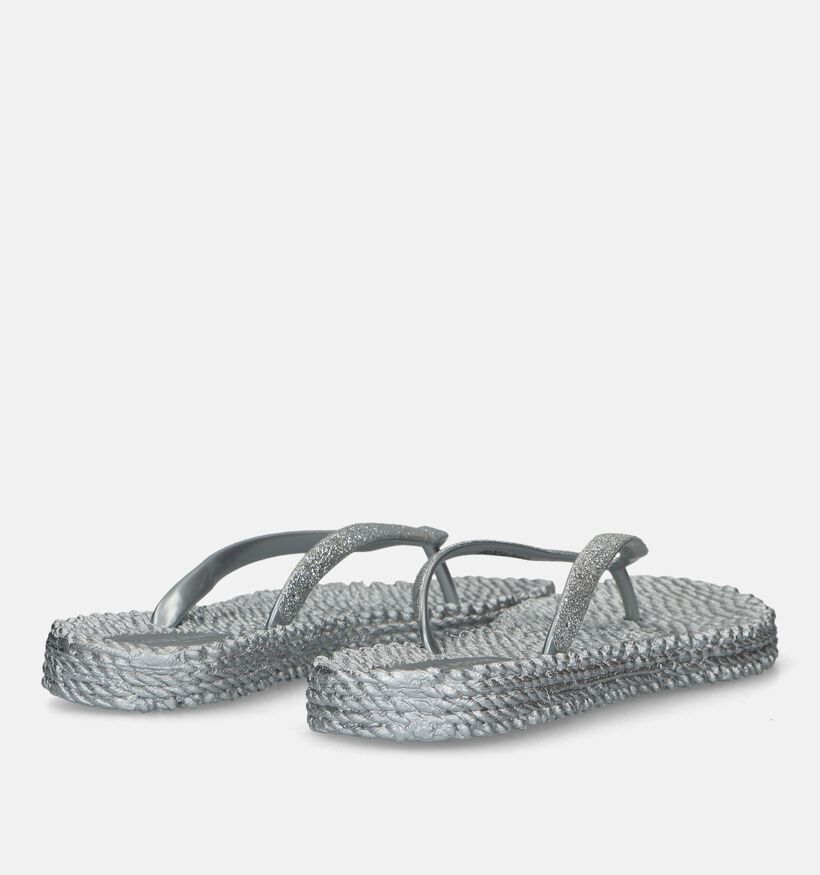 Ilse Jacobsen Cheerful Zilveren Teenslippers voor dames (335809)