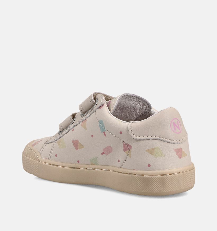 Naturino Eindhoven 2 Vl Witte Sneakers voor meisjes (371603) - geschikt voor steunzolen