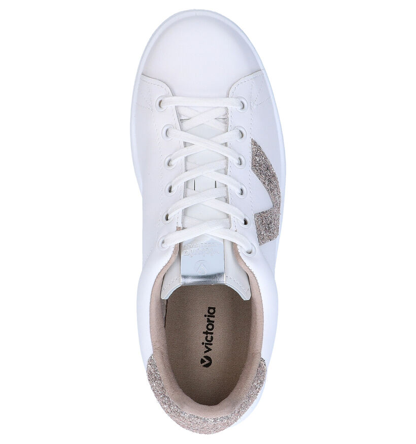 Victoria Baskets casual en Blanc en cuir (275073)