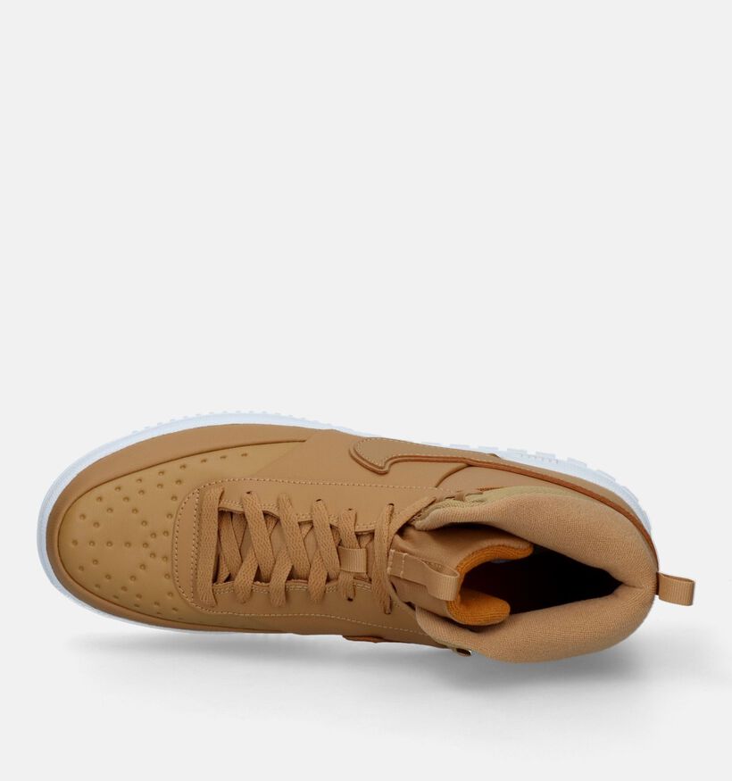 Nike Court Vision Mid Winter Baskets en Camel pour hommes (332336)