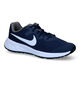 Nike Revolution 6 GS Baskets en Bleu pour filles (308952)