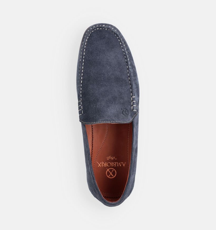 Ambiorix Rivano Blauwe Mocassins voor heren (373475) - geschikt voor steunzolen