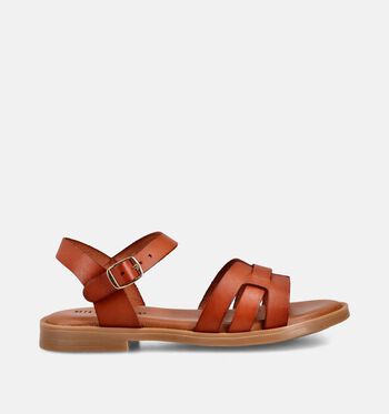 Milo & Mila Sandalen Cognac