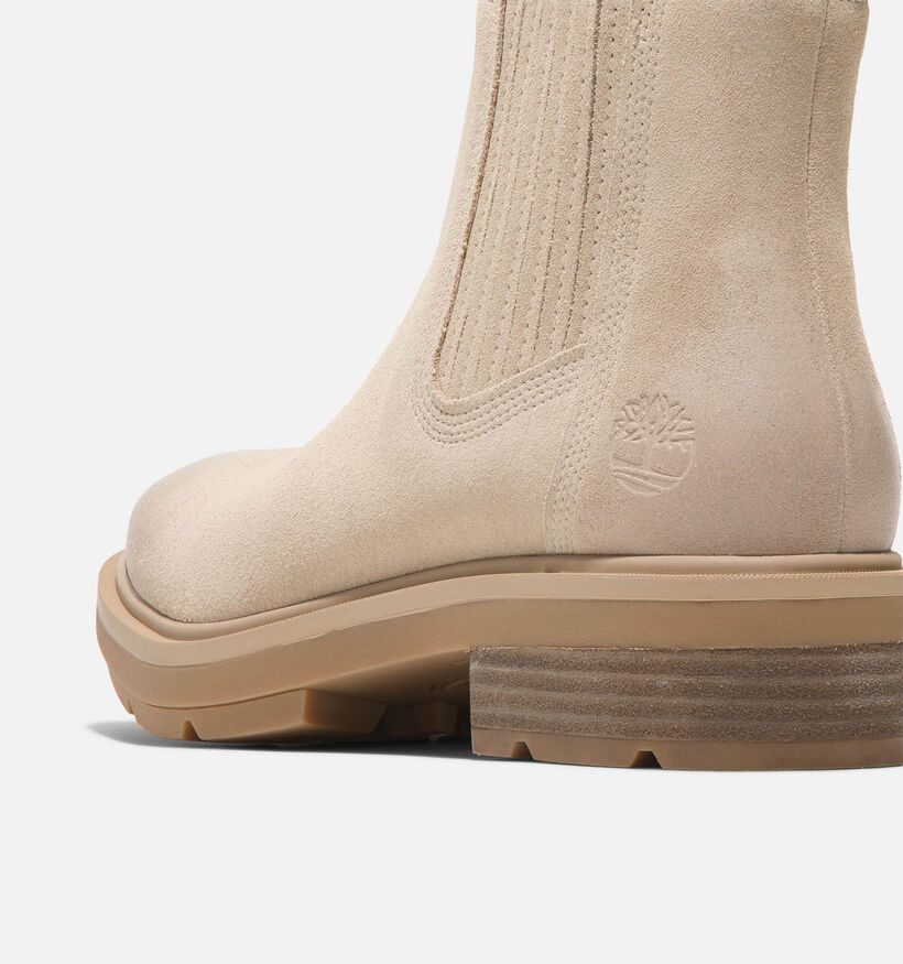 Timberland Brimfield Mid Chelsea boots en Beige pour femmes (346059) - pour semelles orthopédiques