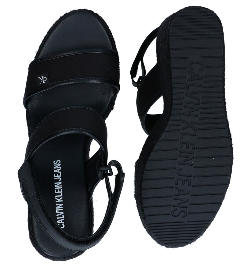 Calvin Klein Zwarte Sandalen in kunstleer (285301)